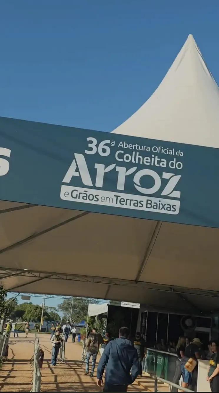 36ª Abertura Oficial da Colheita do Arroz